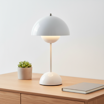 Scandinavische Tafellamp met Dimbaar Warm Licht – Minimalistische Design Lamp voor Woonkamer & Slaapkamer