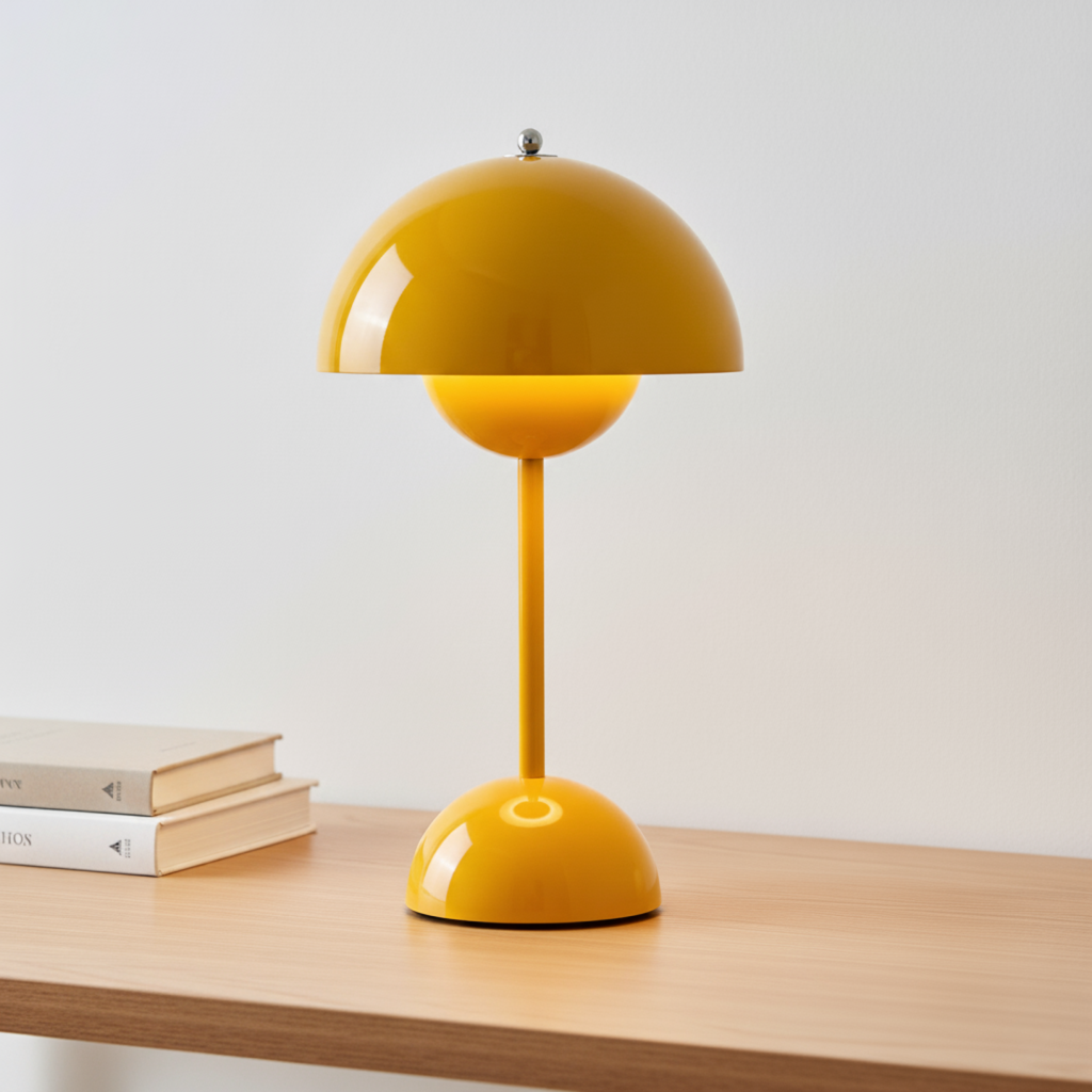 Scandinavische Tafellamp met Dimbaar Warm Licht – Minimalistische Design Lamp voor Woonkamer & Slaapkamer