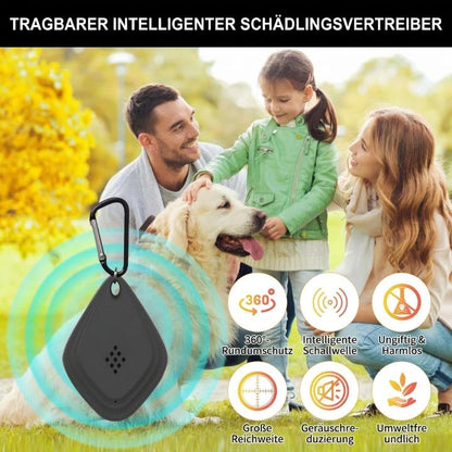 Ultrasonisch Huisdierenaccessoire voor Katten & Honden Zwart Wit Waterdicht USB