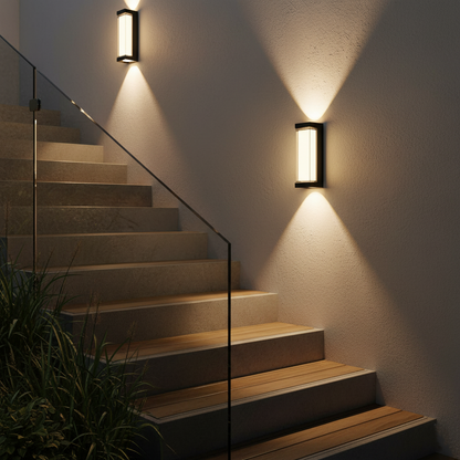Buitenlamp Up Down LED IP65 Waterdicht Zwart Wit Gevelverlichting 10W