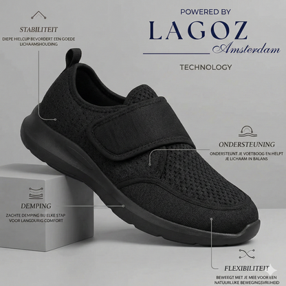 Orthopedische Dames Schoenen voor Diabetes Brede Maat Comfortabel