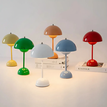 Scandinavische Tafellamp met Dimbaar Warm Licht – Minimalistische Design Lamp voor Woonkamer & Slaapkamer