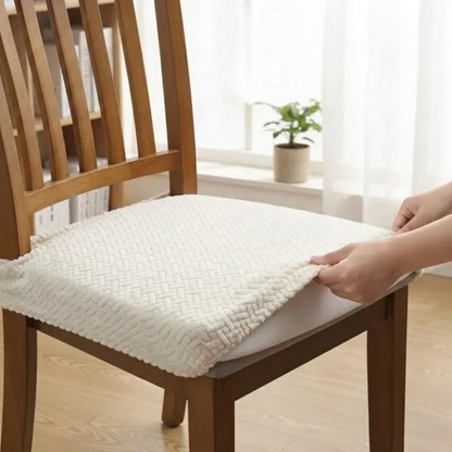 Elastische Stoelhoezen Set van 4 – Waterdicht, Vlekbestendig, Machinewasbaar
