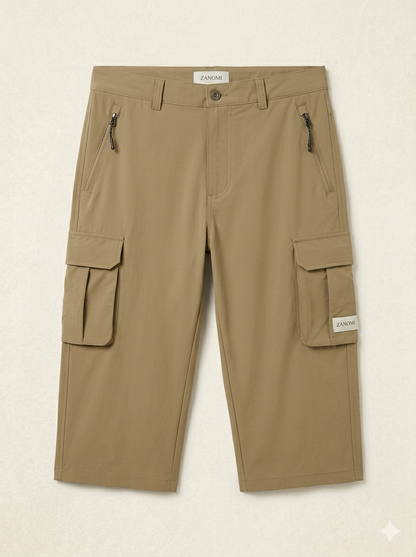 Sneldrogende Cargo Shorts voor Mannen met Veel Zakken - StudioMarella