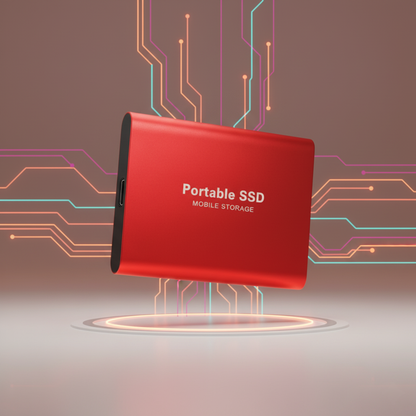 Externe SSD Schijf 128GB USB 3.1 Aluminiumbehuizing Draagbaar Snelle Dataopslag Compatibel PC Laptop
