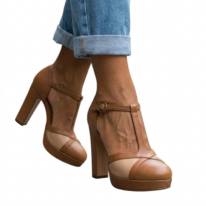Dames Orthopedische Hak Schoen Elegant - StudioMarella