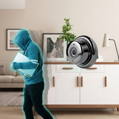 Discreet HD Beveiligingscamera 1080p met Magnetische Montage Draadloos Wifi Nachtzicht Bewegingsdetectie