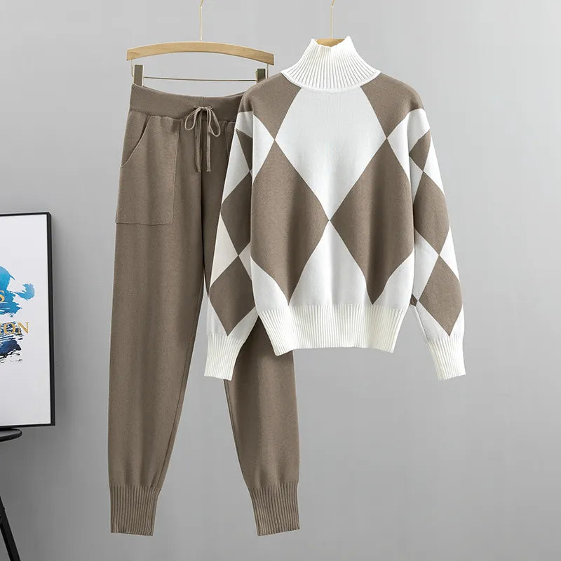 Dames Tweedelige Set Elegante Stijl - StudioMarella