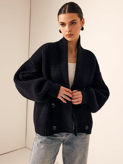 Dames Trui Gebreid Warm en Comfortabel Hoge Stretch