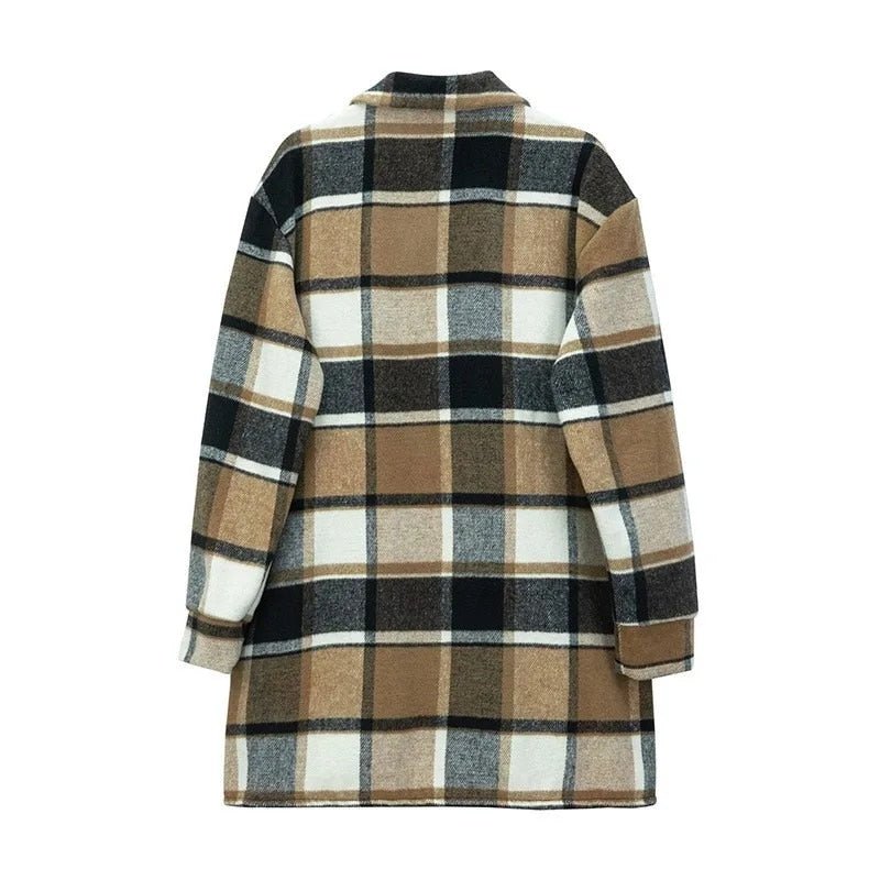 Geruite Blazer Dames | Stijlvolle Blazer Jas 8