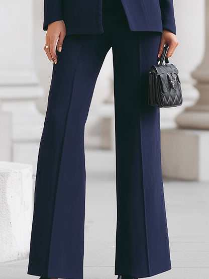 Getailleerd Dames Kostuum | Chic Tweedelig Broekpak Dames 6