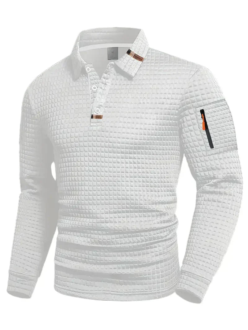 Gewatteerde Polo Heren | Gewatteerde Look & Verzorgde Polokraag