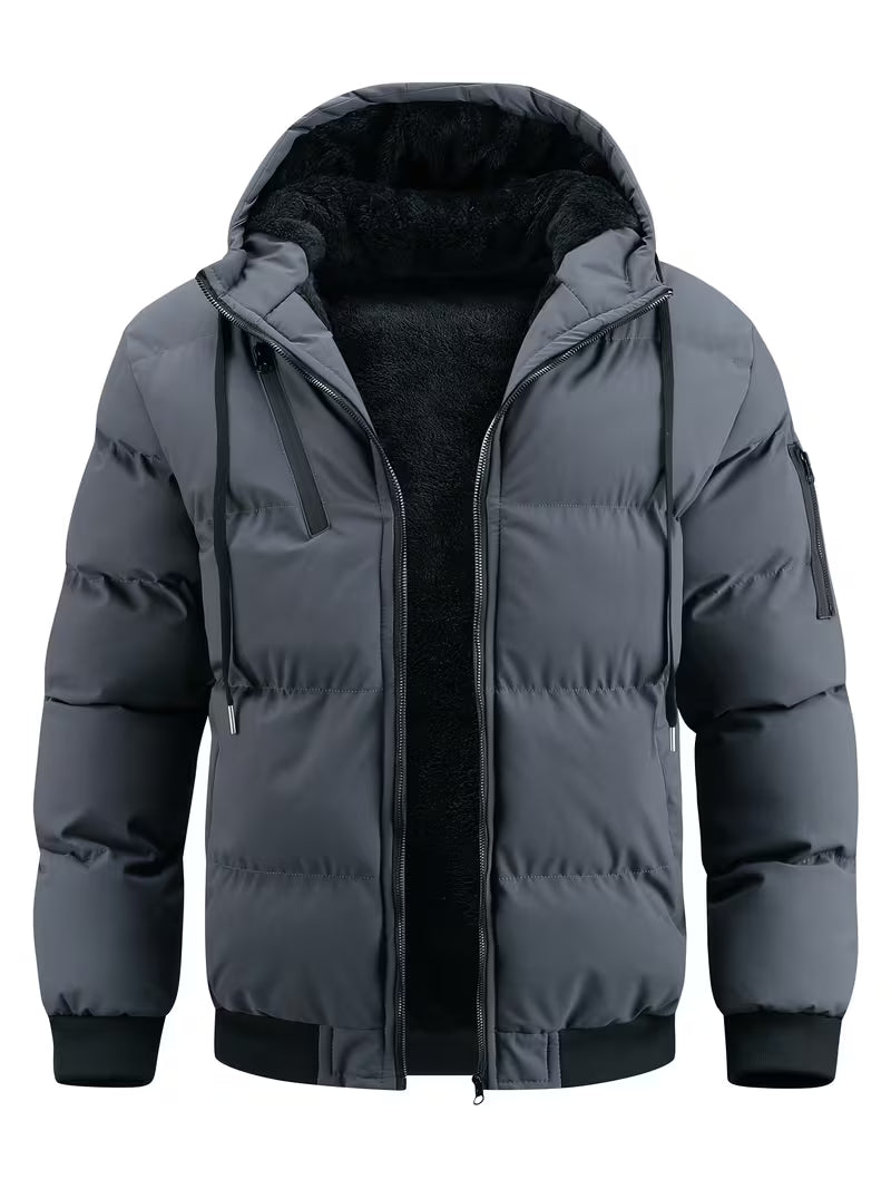 Warme Winterjas met Fleece en Capuchon voor Dames en Heren - StudioMarella