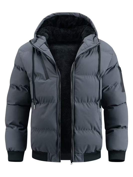 Warme Winterjas met Fleece en Capuchon voor Dames en Heren - StudioMarella