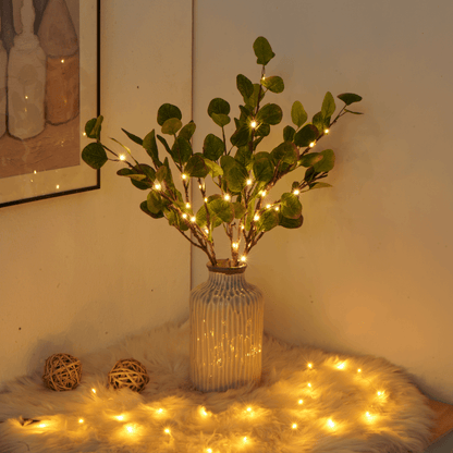Decoratieve Lichttak Led Olijftak Kersenbloesem Warm Wit 70cm 120 Lampjes Sfeerverlichting Woonkamer