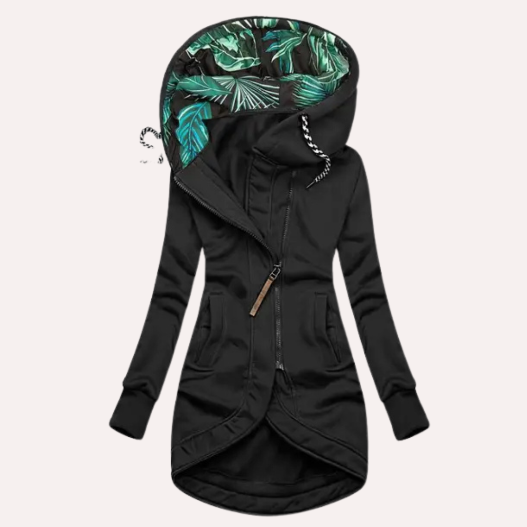 Fleecejas met Kap voor Dames Elegant Design