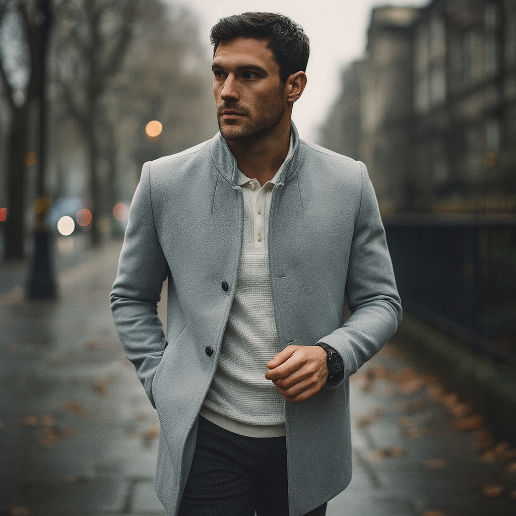 Dimitri Heren Winterjas Casual Warm