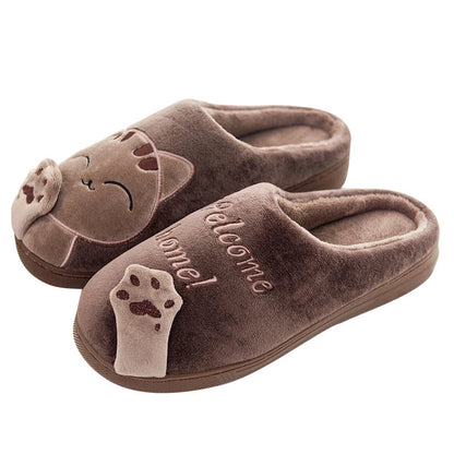 Katten Pantoffels Dames Zachte Antislip Warme Pantoffels - StudioMarella