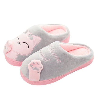 Katten Pantoffels Dames Zachte Antislip Warme Pantoffels