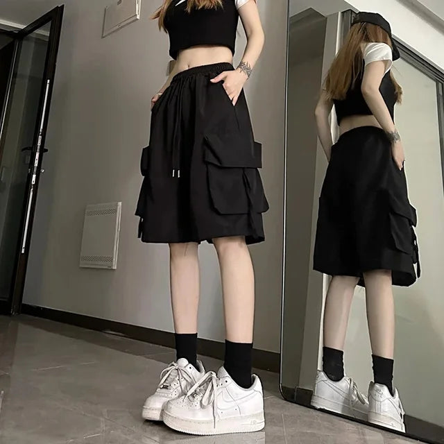 Dames Cargo Shorts Zomer Mode Korte Broek - StudioMarella