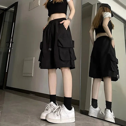 Dames Cargo Shorts Zomer Mode Korte Broek - StudioMarella
