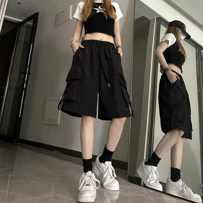 Dames Cargo Shorts Zomer Mode Korte Broek