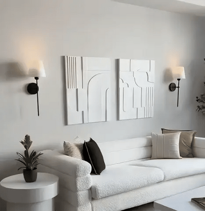 Draadloze Wandlamp Oplaadbaar LED Metaal 65 Uur Timer Afstandsbediening 3 Lichtkleuren