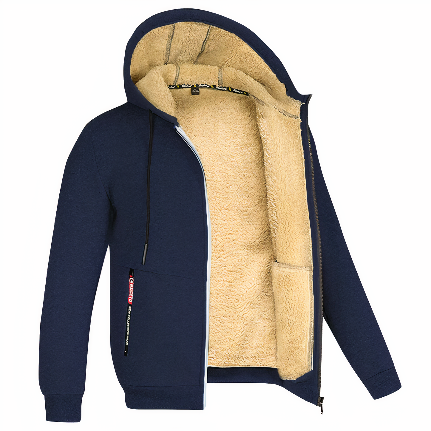 Warme Fleecejas voor Heren Comfortabel en Zacht