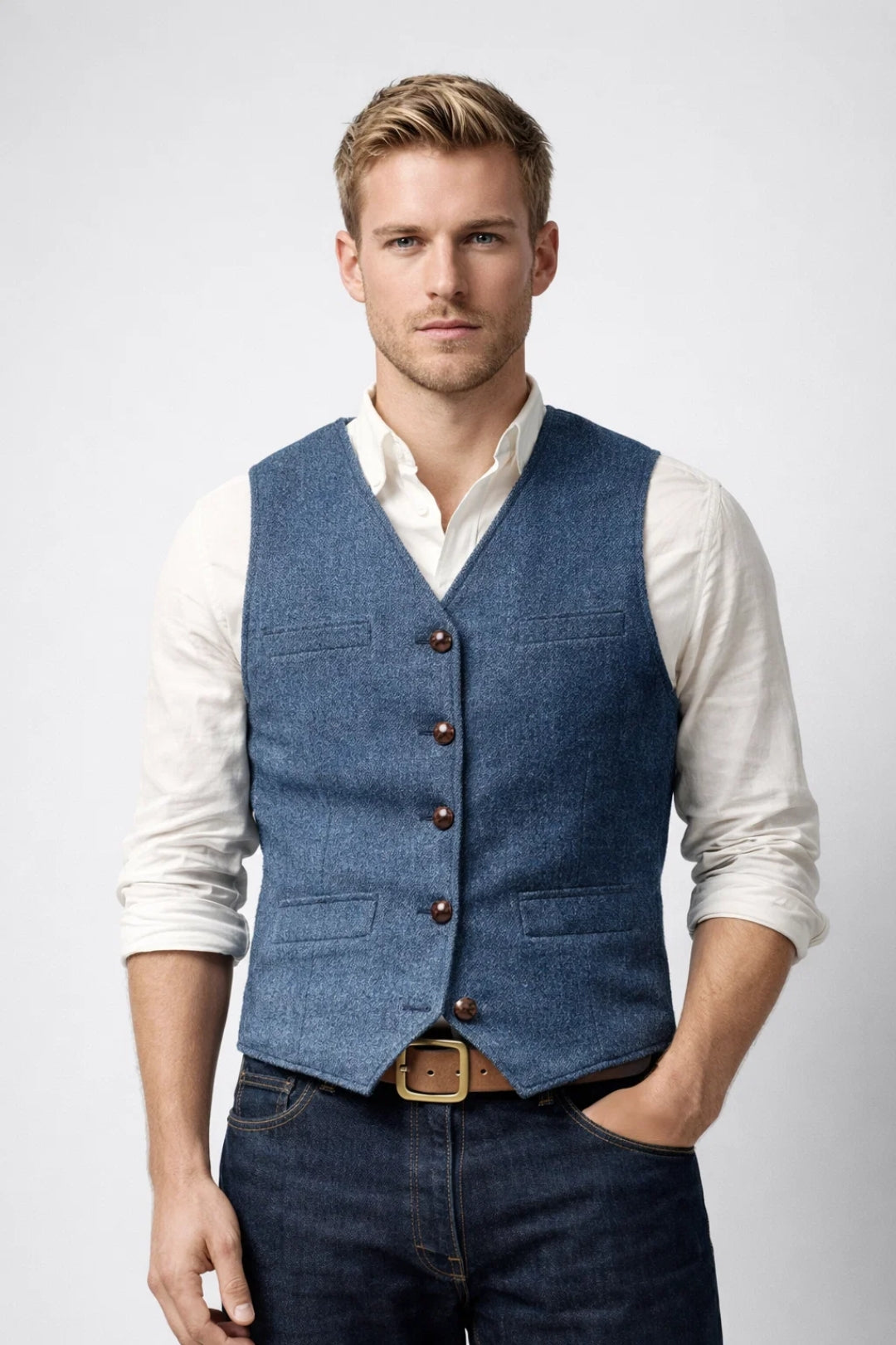 Gilet Heren Elegant Comfortabel Alle Seizoenen - StudioMarella