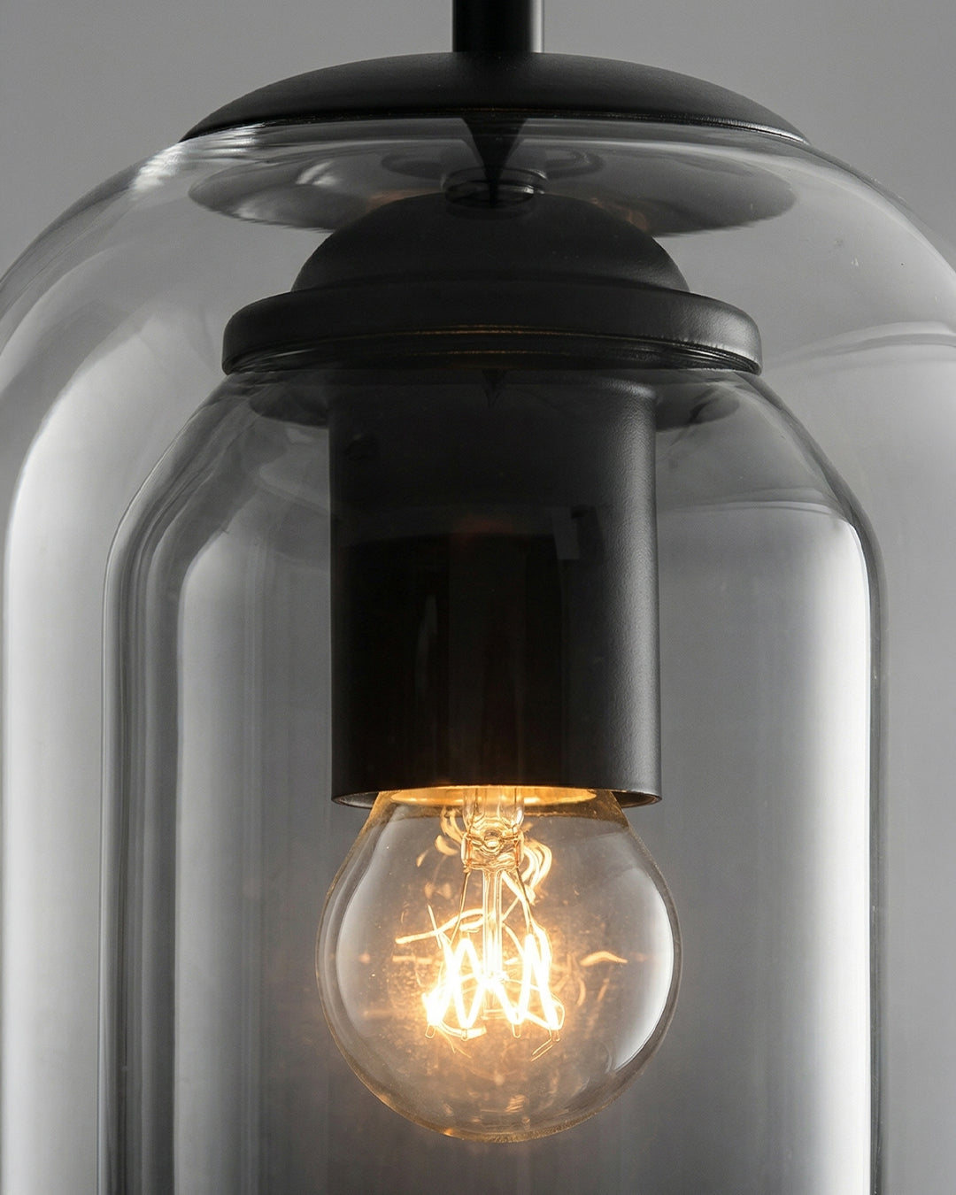 Glazen Hanglamp Ginza met Gebogen Vorm en Zachte Sfeerverlichting Warm Wit – E27 Fitting Inclusief Dimbare Compatibiliteit