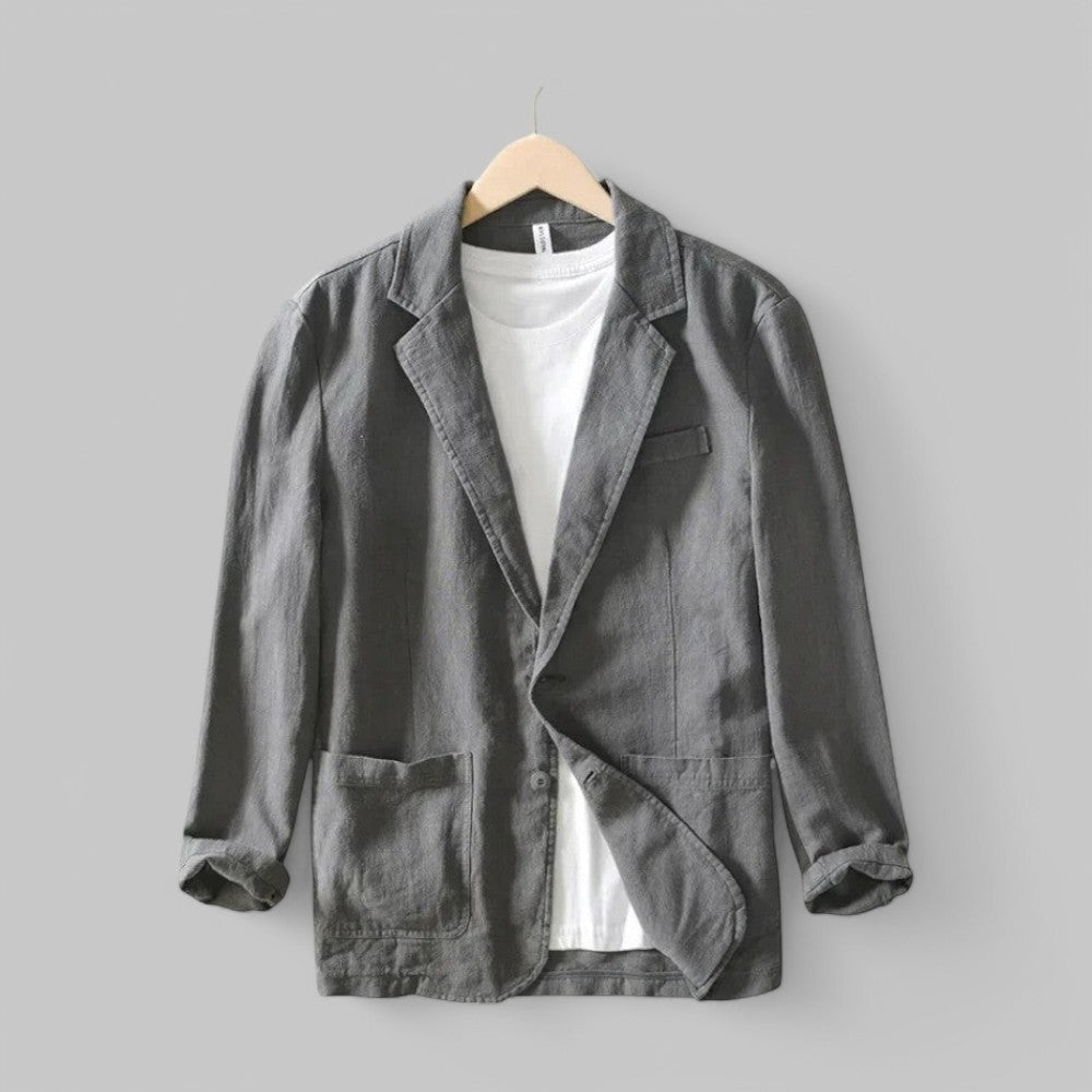 Linnen Cardigan Licht en Ademend