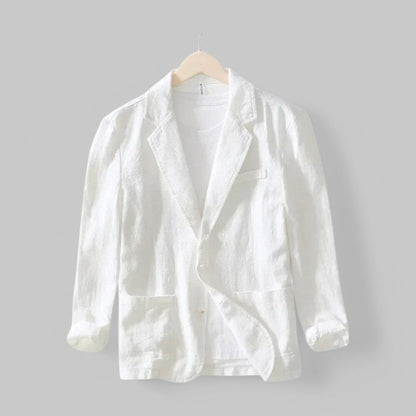 Linnen Cardigan Licht en Ademend