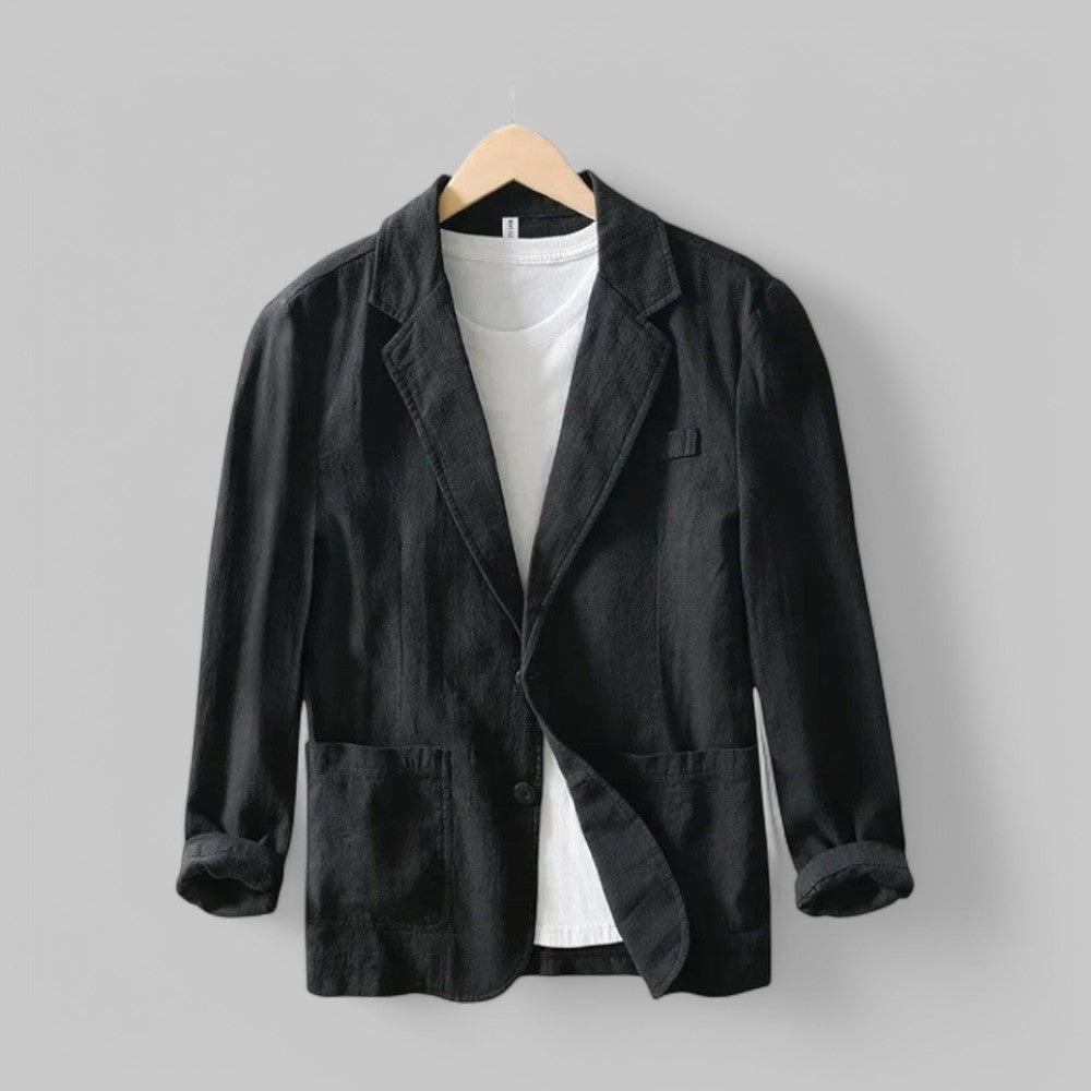 Linnen Cardigan Licht en Ademend