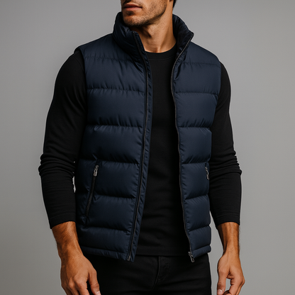 Elegante Winterjas Dik Geïsoleerd Warm