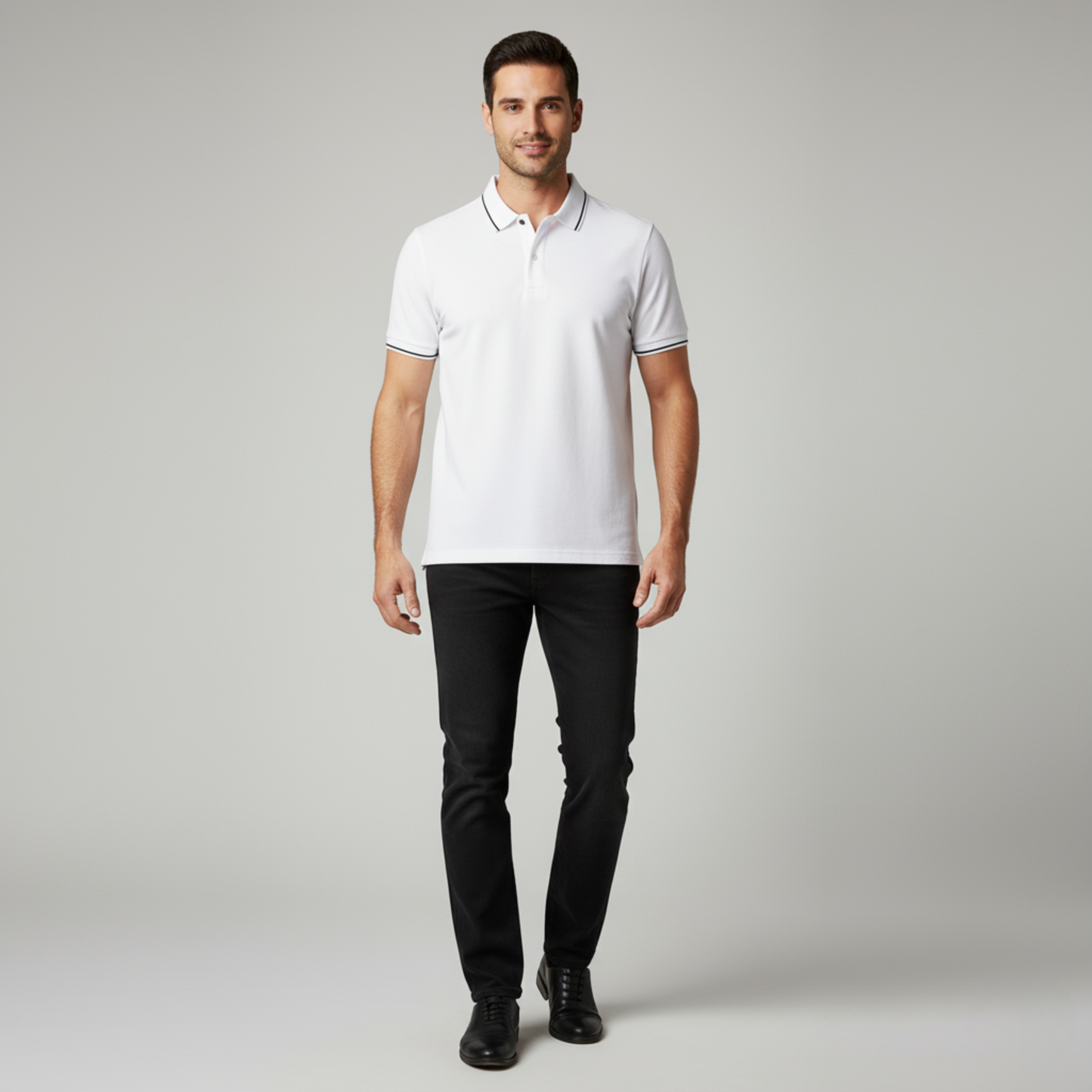 Mannen Polo Shirt - Elegante Stijl, Supercomfortabel en Modern Design