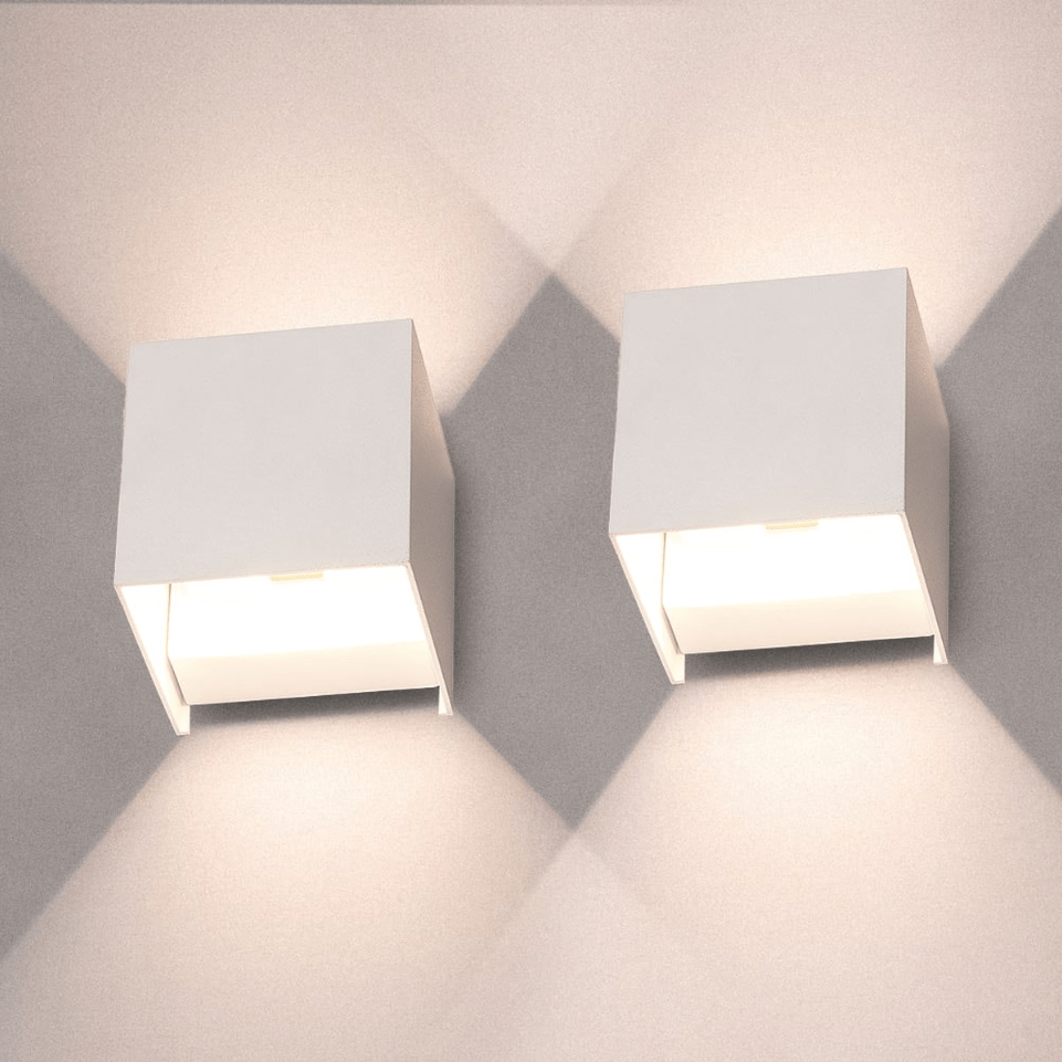 LED Wandlampen Modern Set van 2 Stijlvol Design