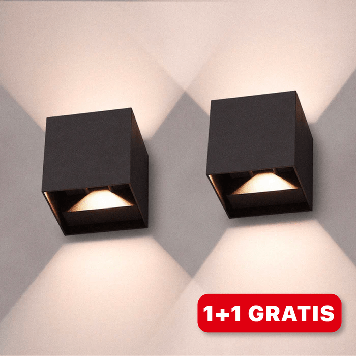 LED Wandlampen Modern Set van 2 Stijlvol Design - StudioMarella