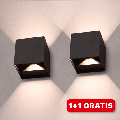 LED Wandlampen Modern Set van 2 Stijlvol Design - StudioMarella