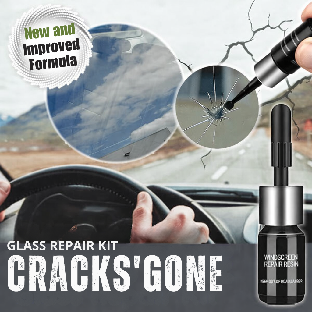 Glasreparatieset voor Autoruit en Smartphone | Professionele Herstelkit met Extra Sterke Formule | Transparant Resultaat
