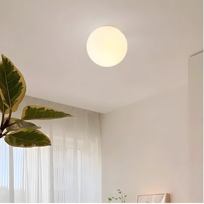 Wandlamp Rond Matglas Minimalistisch Scandinavisch Japandi Stijlvol Woonkamer Slaapkamer
