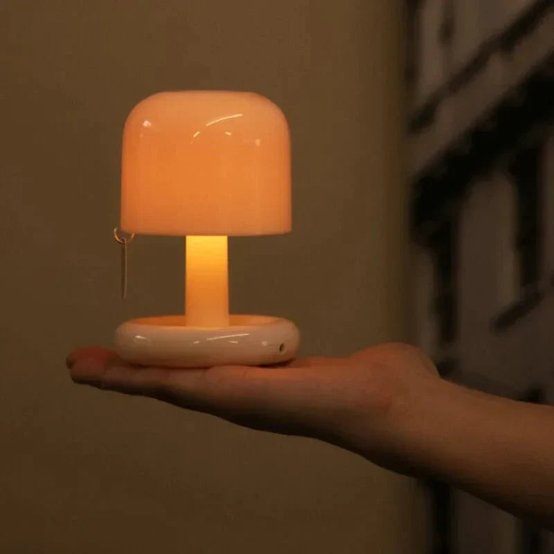 Lamp Warm Wit Licht Compacte Vorm