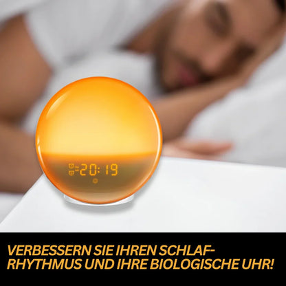 Lichtwekker met Natuurgeluiden & Zonsopgang – Zacht Wakker Worden met Licht en Geluid
