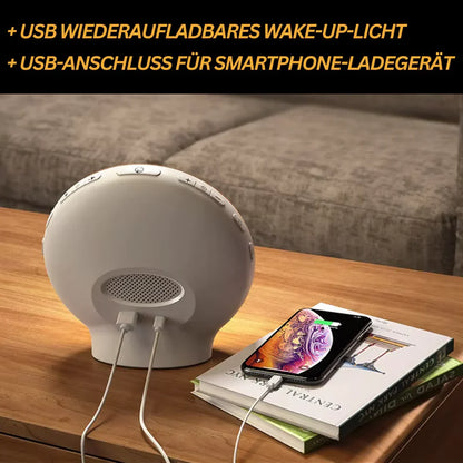 Lichtwekker met Natuurgeluiden & Zonsopgang – Zacht Wakker Worden met Licht en Geluid