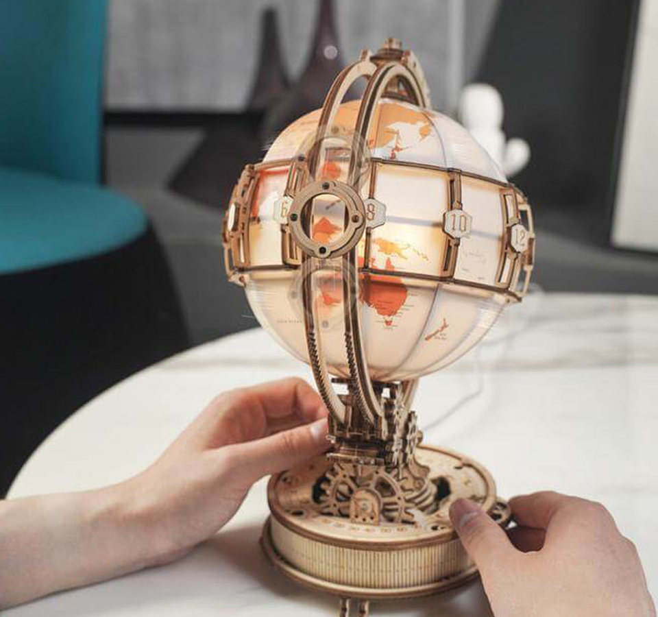 Globus Lamp Glow in the Dark Inspirerend Decoratie