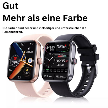 Slimme Smartwatch met Niet-Invasieve Bloedglucosemeting – Gezondheidstracker voor Hartslagmeting, Bloeddruk en Zuurstofniveau