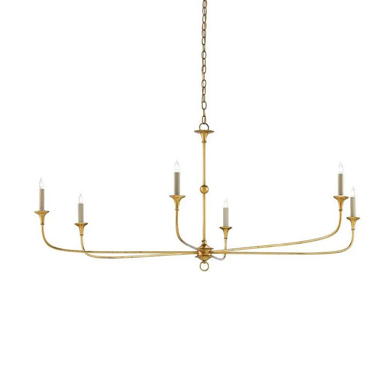 Kaarslamp Kroonluchter Messing Metaal Goud Zwart Wit Nikkel Woonkamer Eetkamer 5 6 Armen Hanglamp Vintage Kaarsenkroonluchter