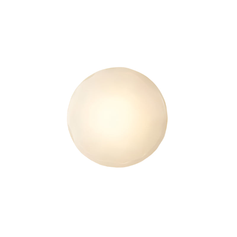 Wandlamp Glas Rond Scandinavisch LED 5W Zwart Goud 20cm Design