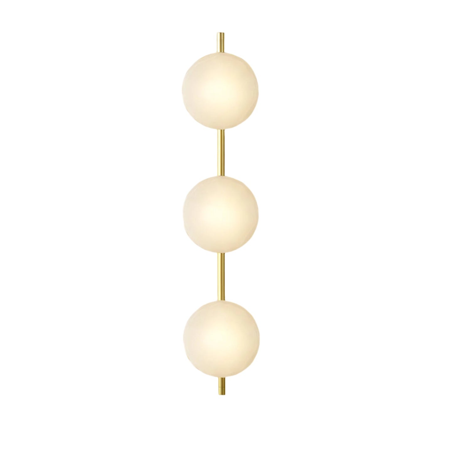 Wandlamp Glas Rond Scandinavisch LED 5W Zwart Goud 20cm Design