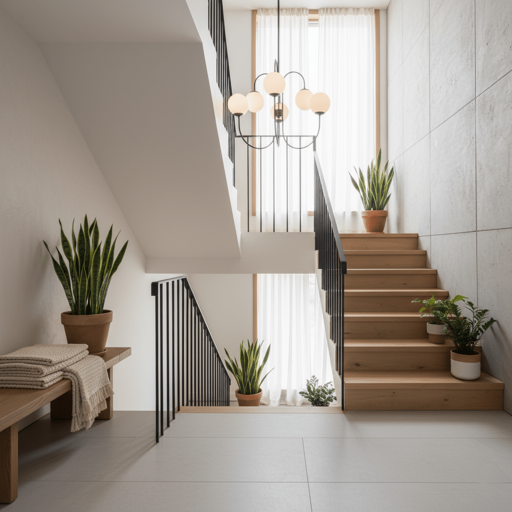 Zwanenhals Kroonluchter Ø76 cm – 8-Lichts Hanglamp met Glazen Bollen Goud/Zwart