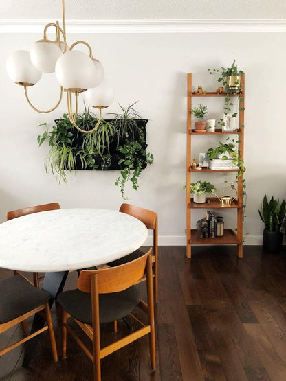 Zwanenhals Kroonluchter Ø76 cm – 8-Lichts Hanglamp met Glazen Bollen Goud/Zwart